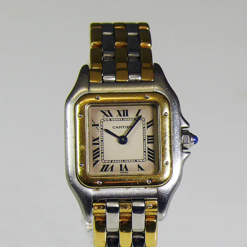 Cartier Panthère 1120 Yellow gold and Stainless steel White 2