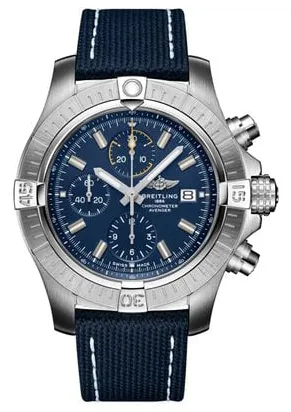 Breitling Avenger A13317101C1X1 45mm Stainless steel Blue