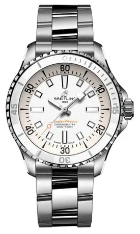 Breitling Superocean A17377211A1A1 36mm Stainless steel White