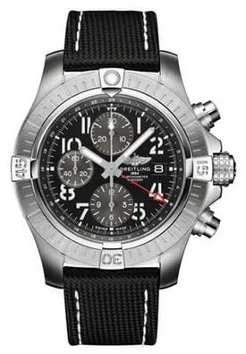 Breitling Avenger A24315101B1X1 45mm Stainless steel Black