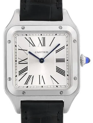 Cartier Santos Dumont WSSA0022 43.5mm Stainless steel Silver