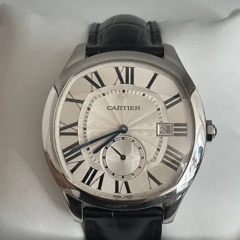 Cartier Drive de Cartier 3930 42mm Stainless steel Black