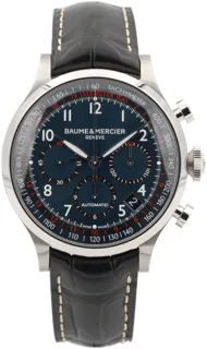 Baume & Mercier Capeland chronograph M0A10065 44mm Stainless steel Blue