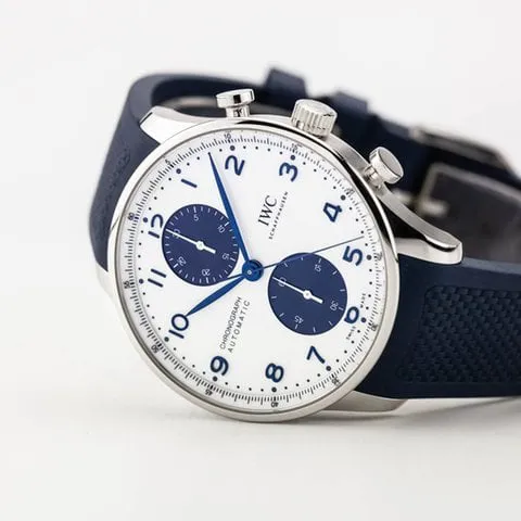 IWC Portugieser IW3716-20 41mm Steel White