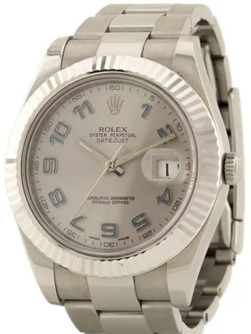 Rolex Datejust II 116334 41mm Stainless steel Silver