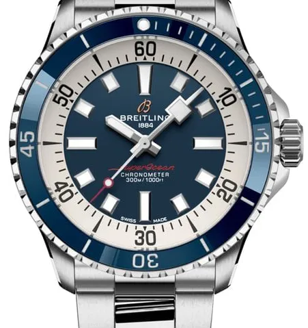 Breitling Superocean A17375E71C1A1 42mm Stainless steel Blue