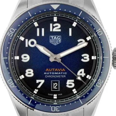 TAG Heuer Autavia WBE5116.EB0173 42mm Stainless steel Blue