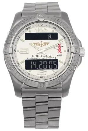 Breitling Aerospace E79362 42mm Titanium Silver