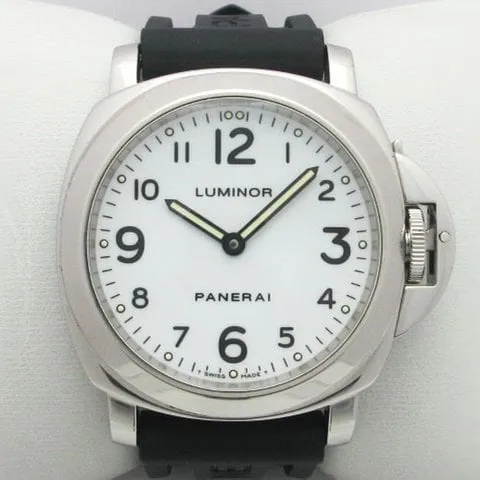 Panerai Luminor Base PAM 44mm Stainless steel White