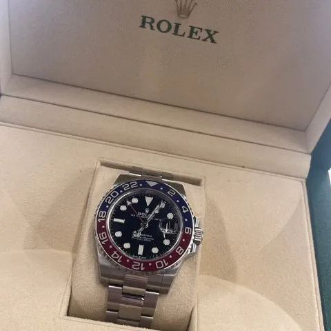 Rolex GMT-Master II 126710 40mm Stainless steel Black