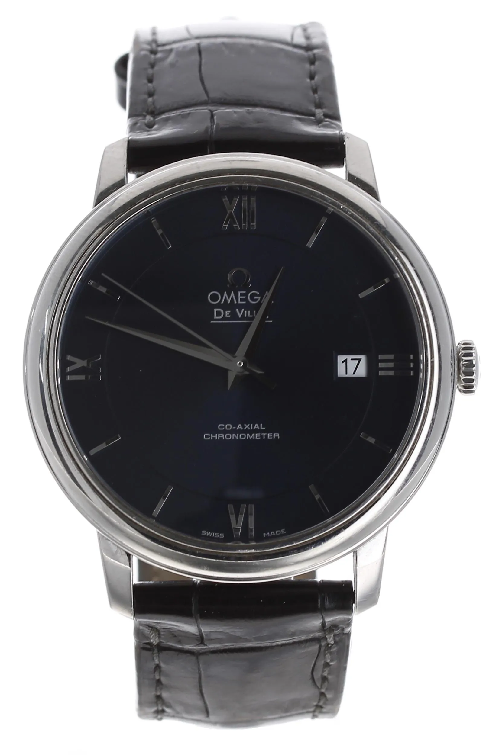 Omega De Ville 168 2082 39mm Stainless steel Blue