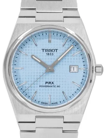 Tissot PRX T137.407.11.351.00 40mm Stainless steel Ice blue