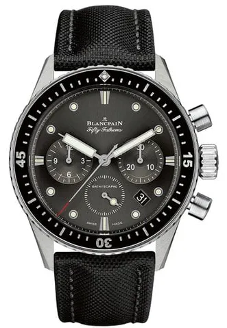 Blancpain Fifty Fathoms 5200-1110-B52A 43mm Stainless steel Gray meteor