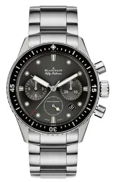 Blancpain Bathyscaphe Chronographe Flyback 5200 1110 71S 43mm Stainless steel Gray meteor