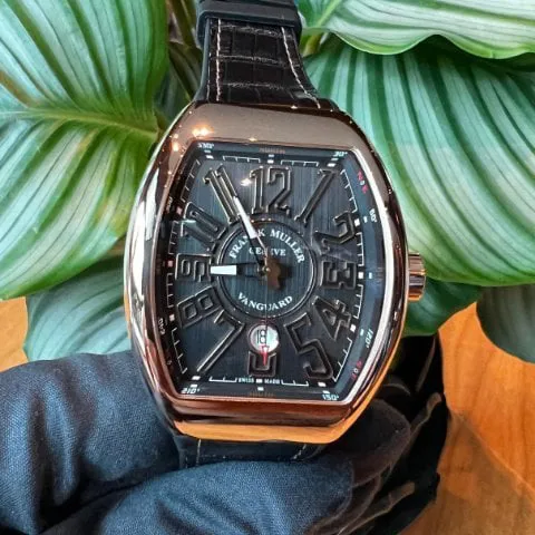 Franck Muller Vanguard V 45 SC DT 5N NR Rose gold Black