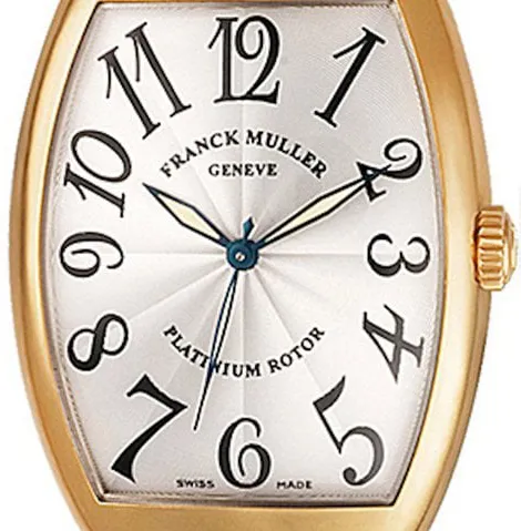 Franck Muller Cintree Curvex 6850 Sc 34mm Rose gold Silver