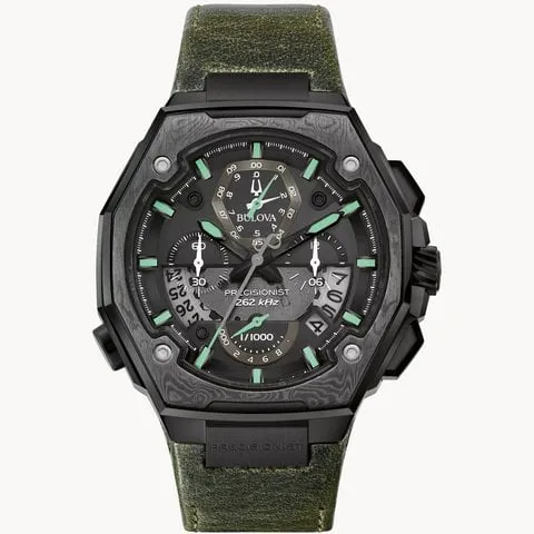 Bulova Precisionist 98B355 Stainless steel Black