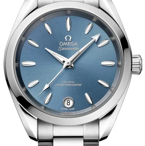 Omega Aqua Terra 220.10.34.20.03.002 34mm Stainless steel Blue