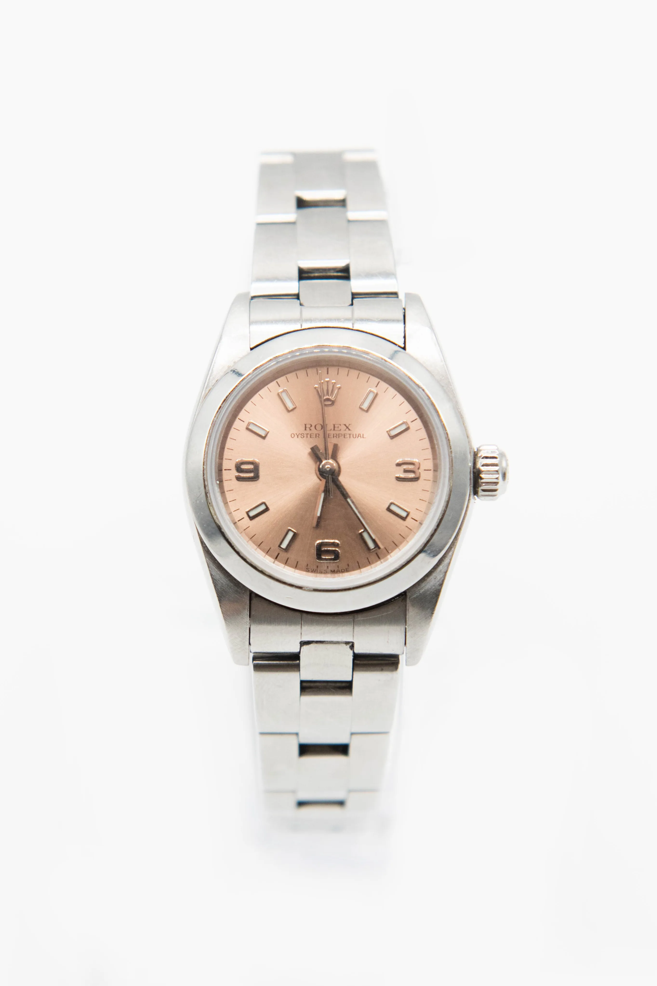 Rolex Oyster Perpetual 76080 Stainless steel Copper