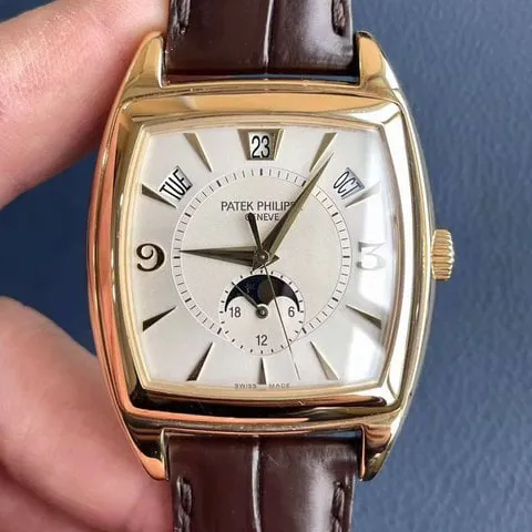 Patek Philippe Gondolo 5135J-001 51mm Yellow gold Silver