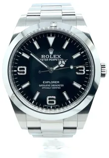 Rolex Explorer 214270 Stainless steel Black Quarter Arabic