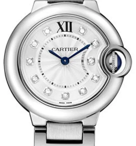 Cartier Ballon Bleu 28mm WE902073 28mm Stainless steel Silver