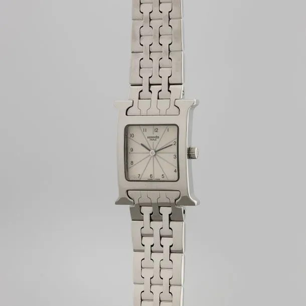 Hermès Heure H HH1.210 30mm Stainless steel White