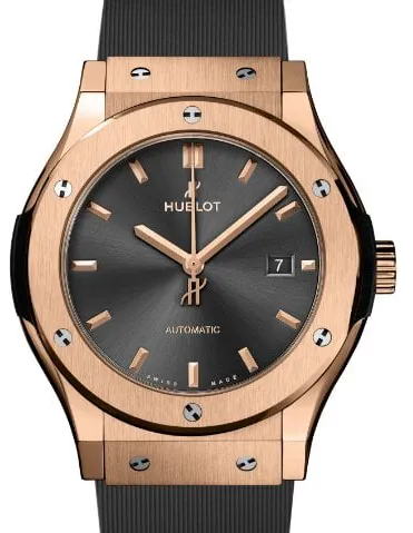 Hublot Classic Fusion 542.OX.7081.RX 42mm Yellow gold Gray