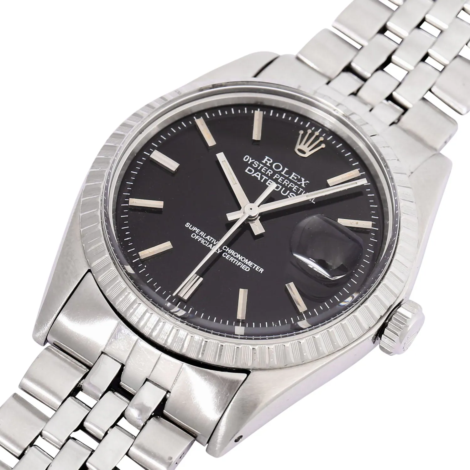 Rolex Datejust 1603 36mm Stainless steel Black 4