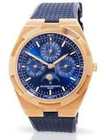 Vacheron Constantin Overseas 4300V/000R-B509 41.5mm Rose gold Blue