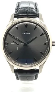 Zenith Heritage 65.2010.681/91.C493 White gold Gray