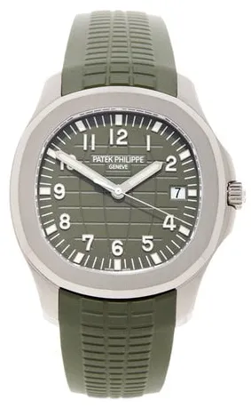 Patek Philippe Aquanaut 5168G-010 42mm White gold Green