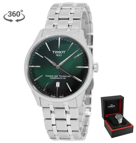 Tissot T-Classic T139.407.11.091.00 42mm Stainless steel Green