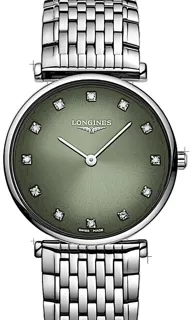 Longines La Grande Classique L4.512.4.92.6 Stainless steel Grün