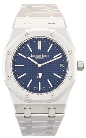 Audemars Piguet Royal Oak 16202ST.OO.1240ST.01 39mm Stainless steel Blue