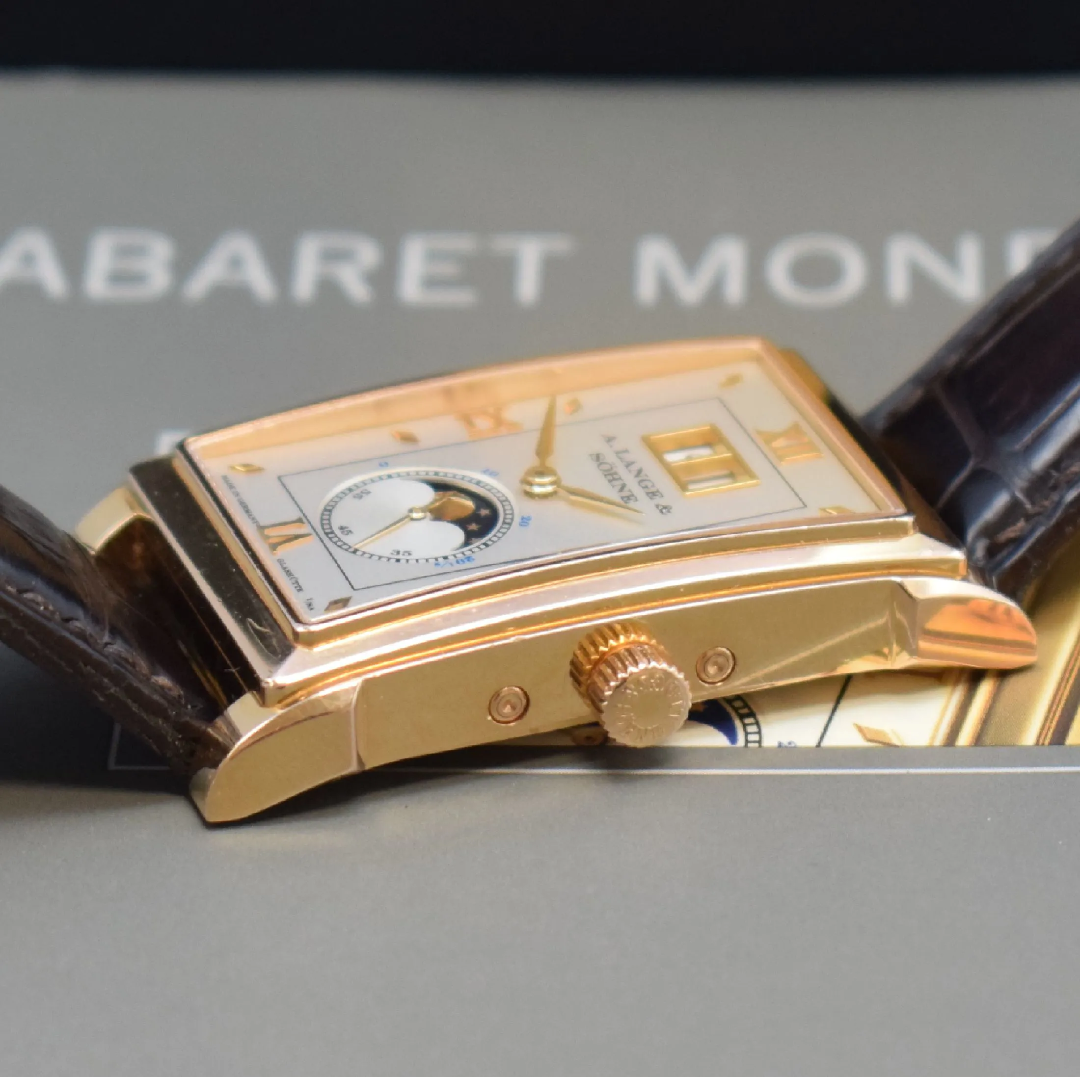 A. Lange & Söhne Cabaret 118.032 43mm Rose gold Silver 4