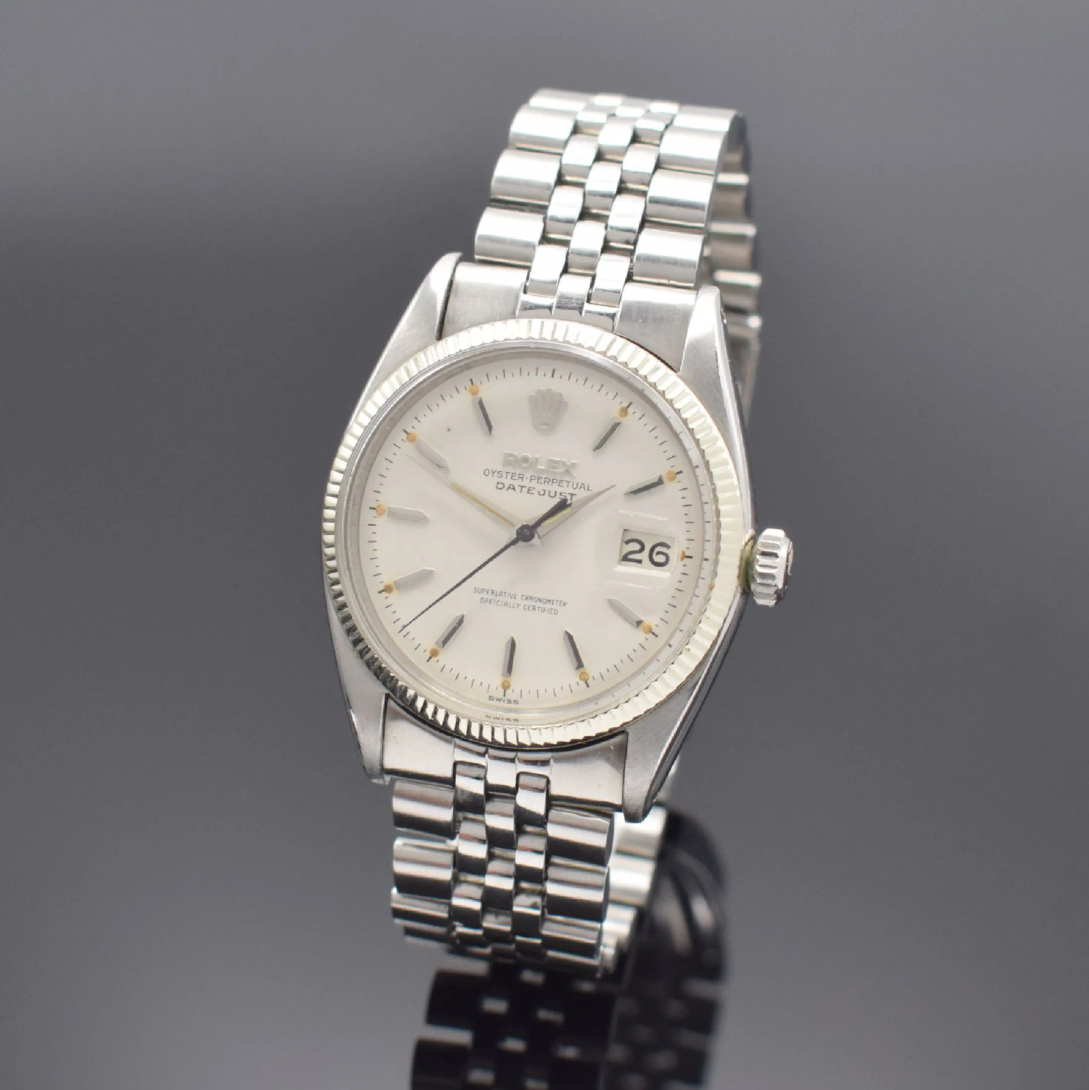 Rolex Datejust 36 6605 36mm Stainless steel Silver