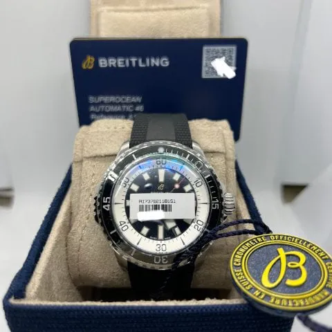 Breitling Superocean A17378211B1S1 46mm Stainless steel Black