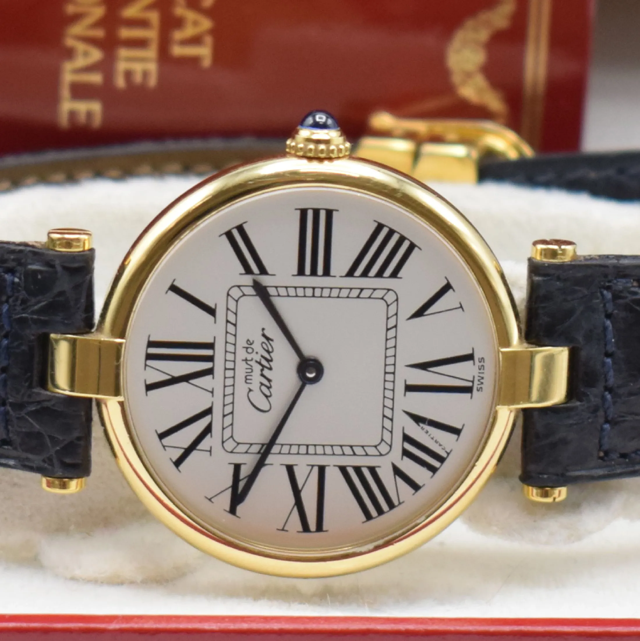 Cartier Vermeil 590003 30mm Yellow gold Silver 2