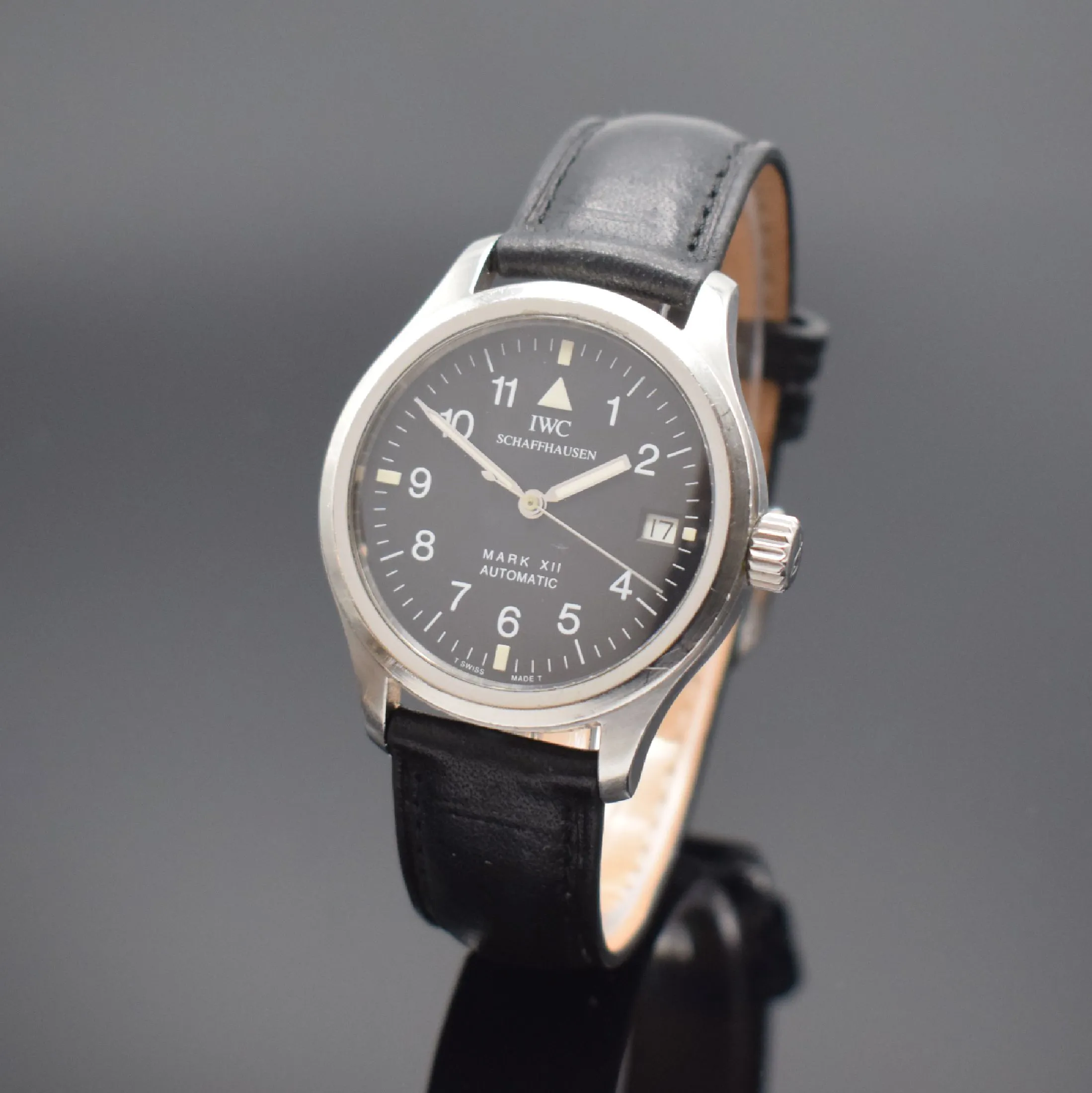 IWC Mark XII 3241 37mm Stainless steel Black