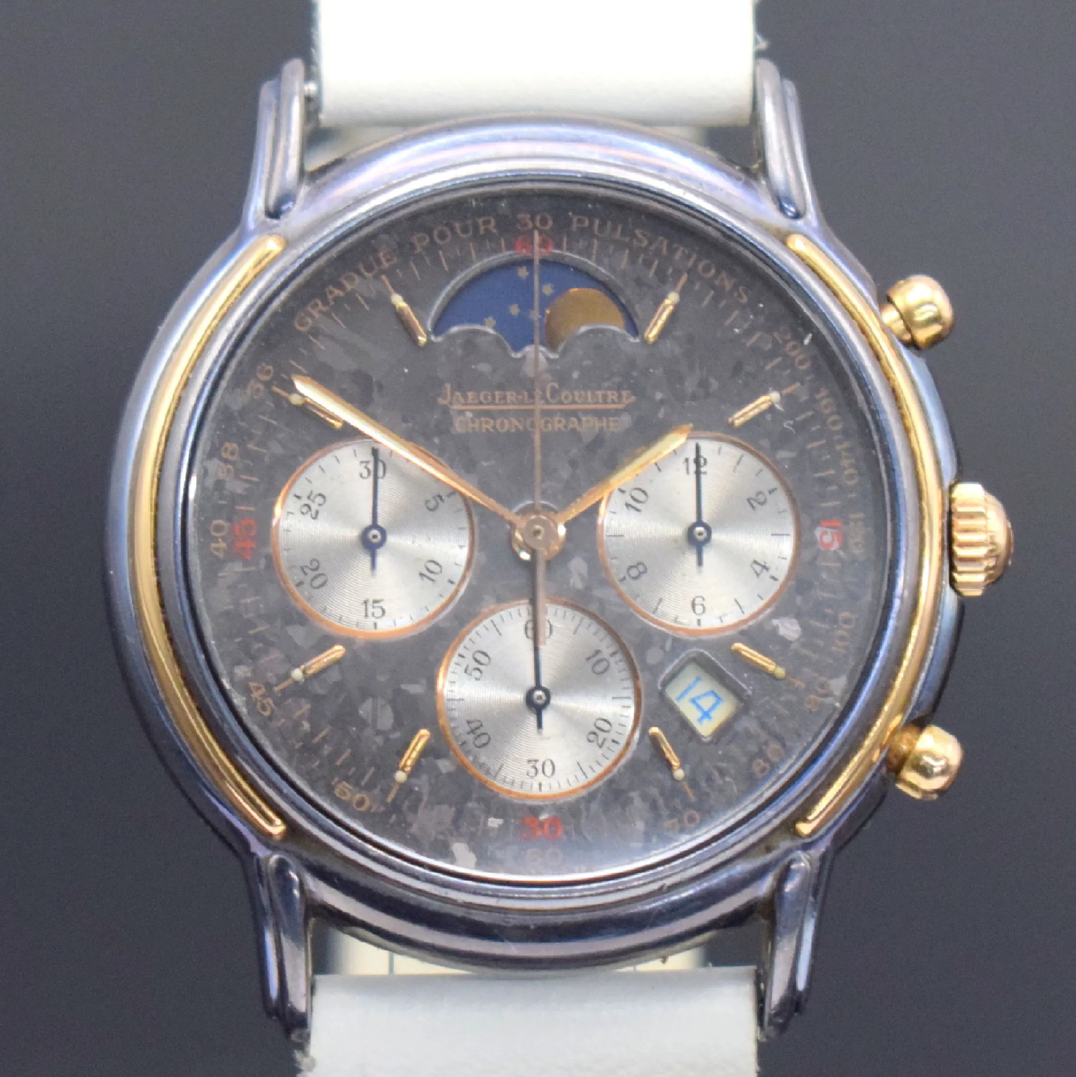 Jaeger-LeCoultre Odysseus 165.9.30 34.5mm Yellow gold Gray 4