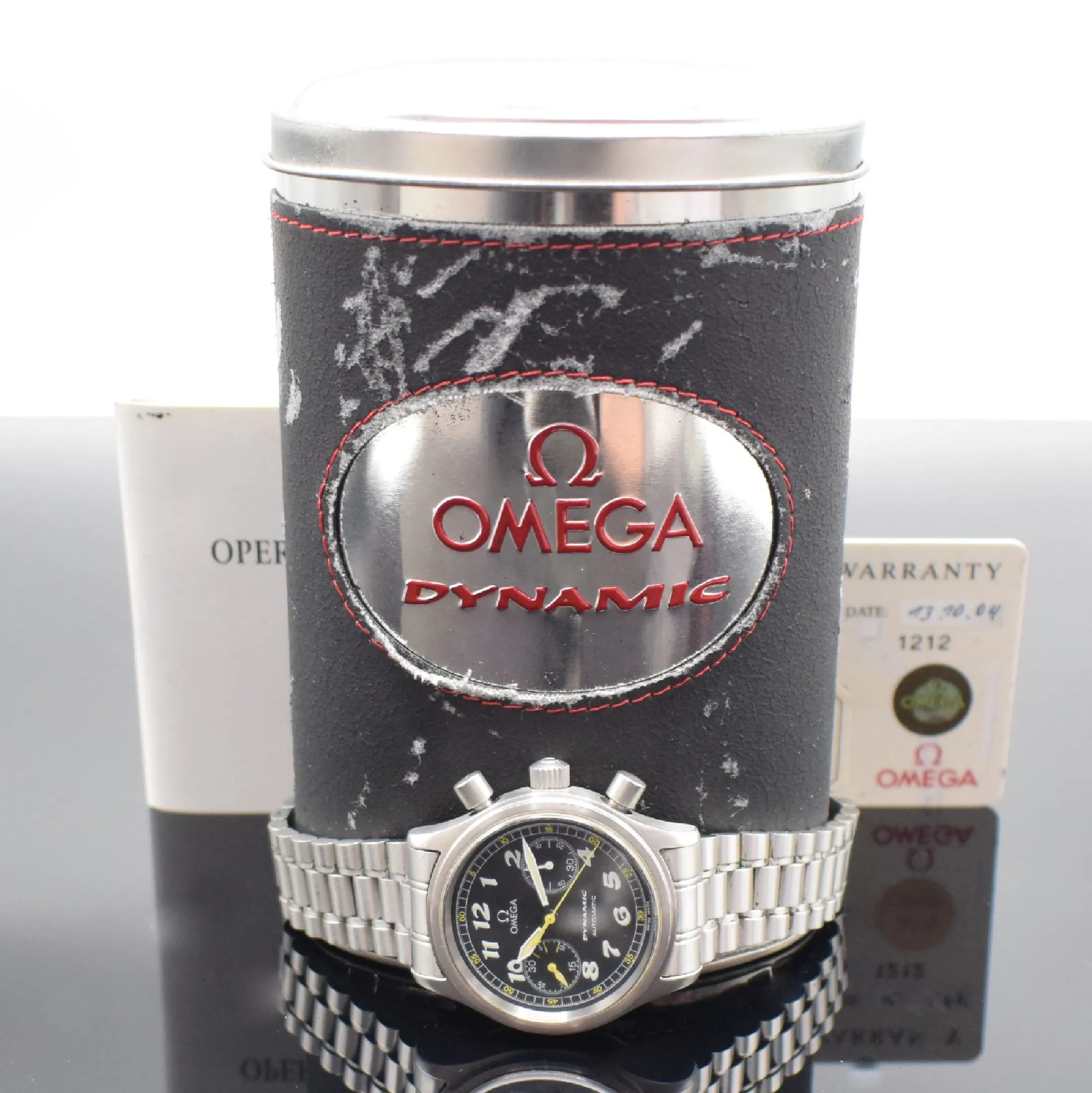 Omega Dynamic 38mm Stainless steel Black 8