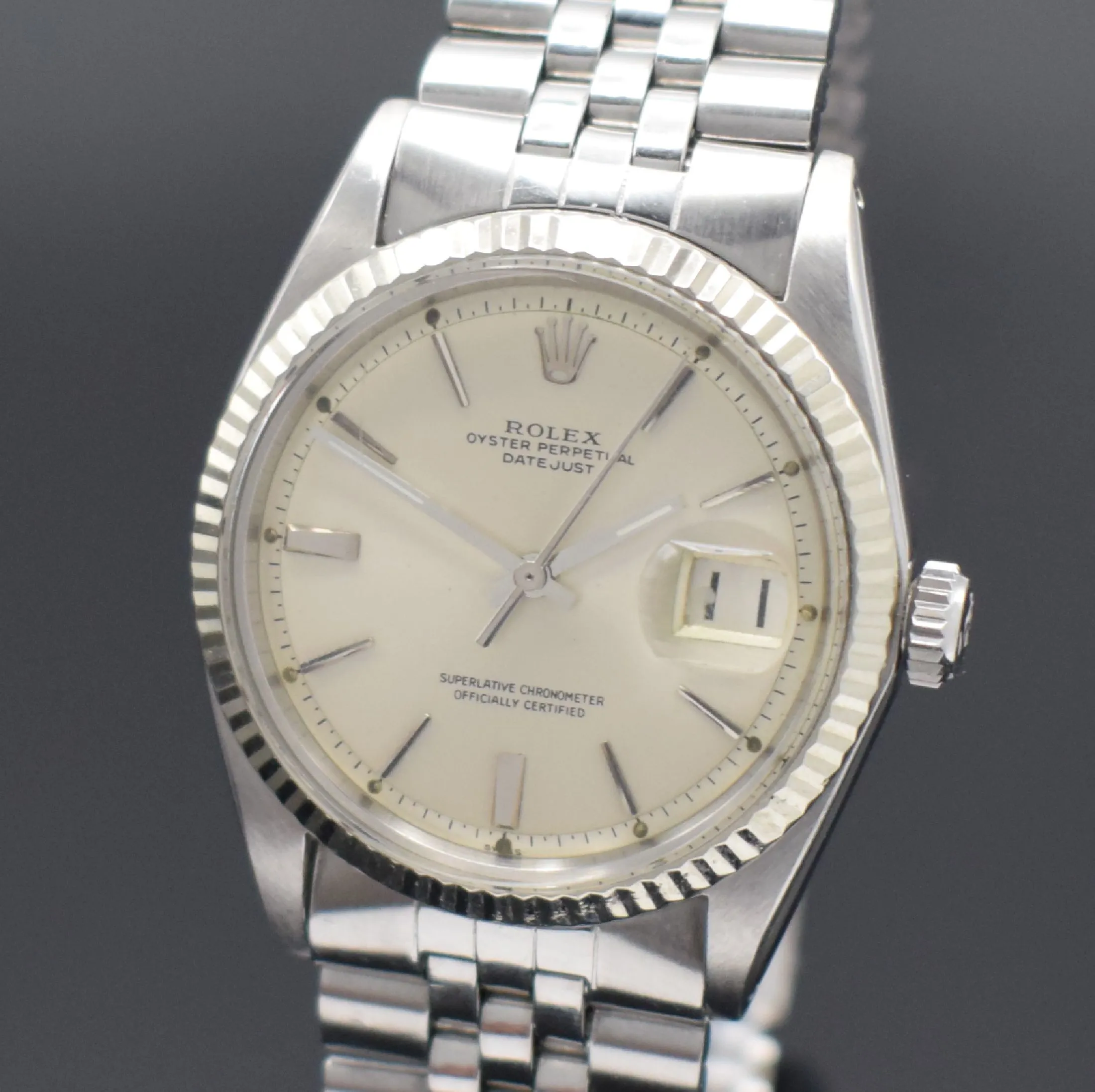 Rolex Datejust 36 1601 36mm White gold Silver 1