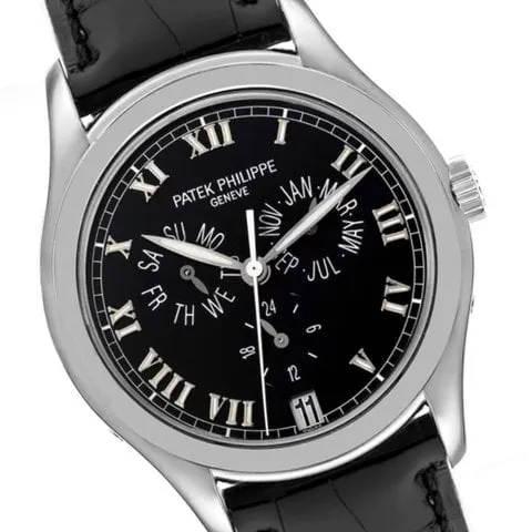 Patek Philippe Annual Calendar 5035G 37mm White gold Black