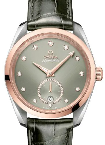 Omega Aqua Terra 220.23.38.20.60.001 38mm Gold/steel Green