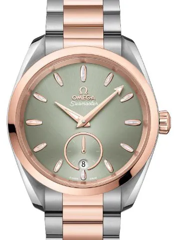 Omega Aqua Terra 220.20.38.20.10.001 38mm Gold/steel Green