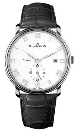 Blancpain Villeret 6606A-1127-55B 40mm Stainless steel White