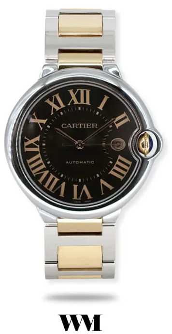 Cartier Ballon Bleu 42mm 3001 42mm Yellow gold and Stainless steel