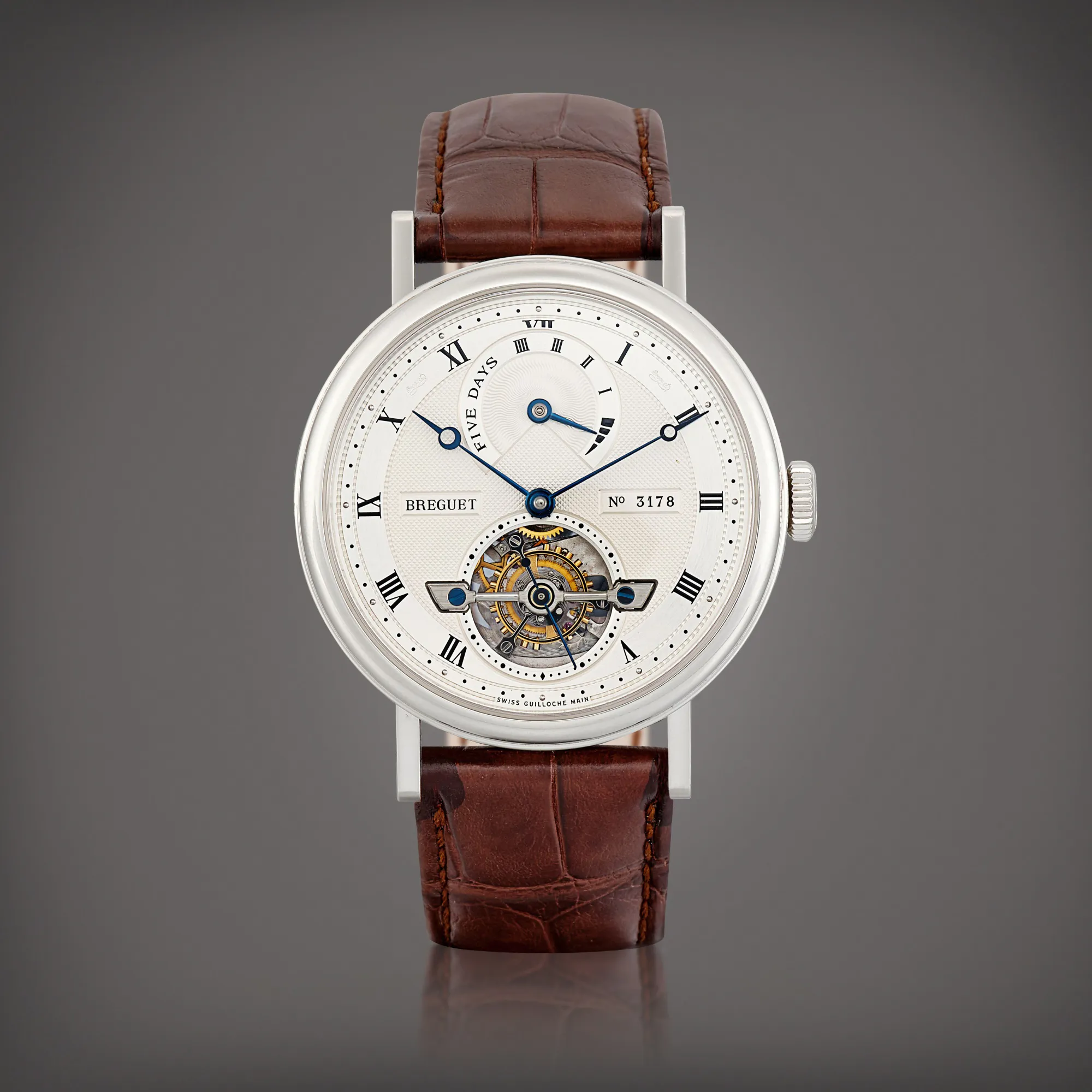 Breguet Tourbillon 5317 40mm Platinum Silver