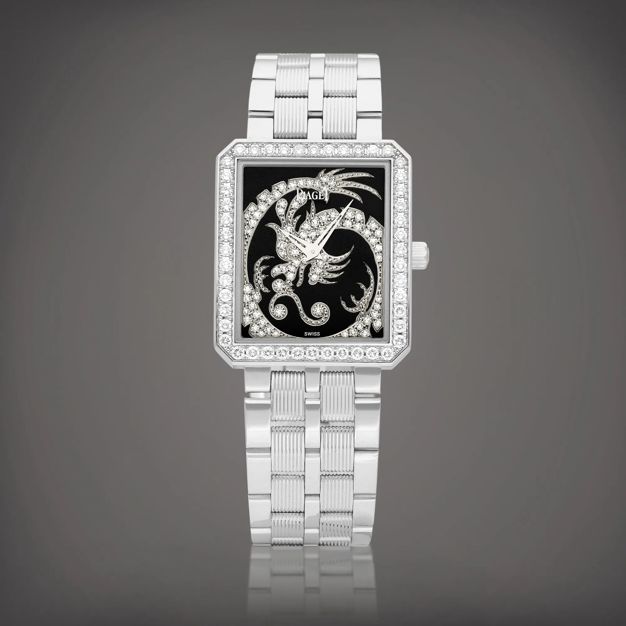 Piaget Protocole 26355 30mm White gold Black